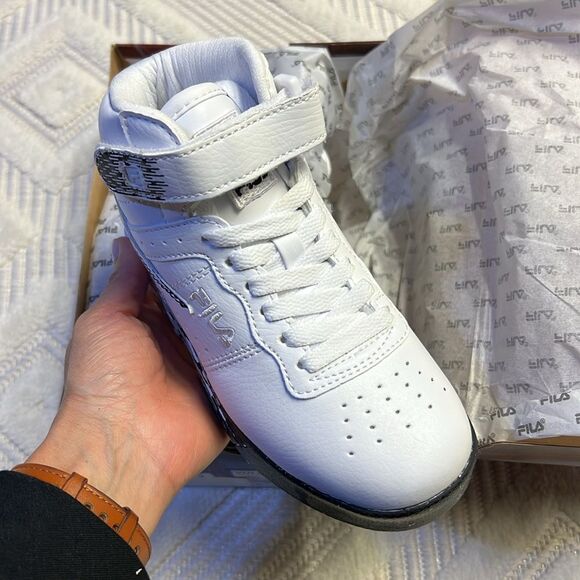 Fila Vulc-13 Halftone 2 Athletic Shoe in White - Picture 3 of 5